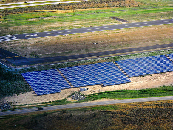 858 kilowatt community solar project in Rifle, CO