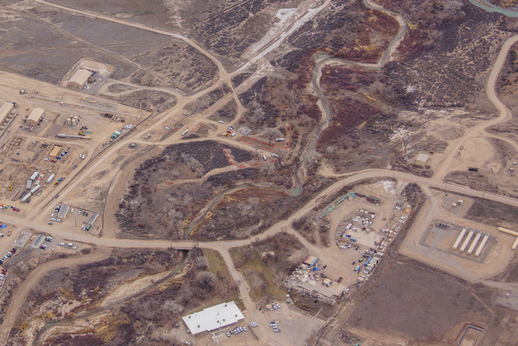 Parachute Creek Gas Plant - Site of March, 2013 Spill