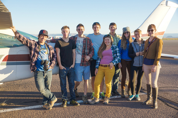 FLAA Students at Grand Canyon Airport