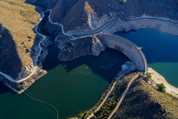 Arrowrock Dam on Boise River 2013