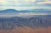 Castle Peaks North in front of Ivanpah Solar Array (1 of 3)