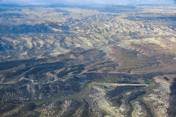 Hells Hole Canyon Road on the border of UT and CO - Enefit proposed oil shale corridor_