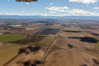 Solar Panels near Center, Colorado
