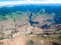 Confluence of Gardiner and Yellowstone River