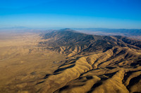 Caliente Range and Painted Rock in Carrizo Plain National Monument