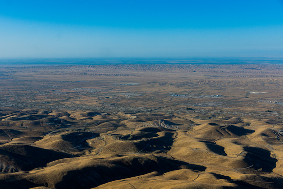 Eastern side of Temblor Range and Midway Valley