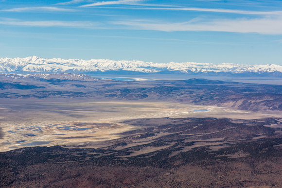 Mono Lake and Sierra Nevadas