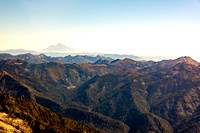 Trinity Alps Wilderness looking towards Mount Shasta