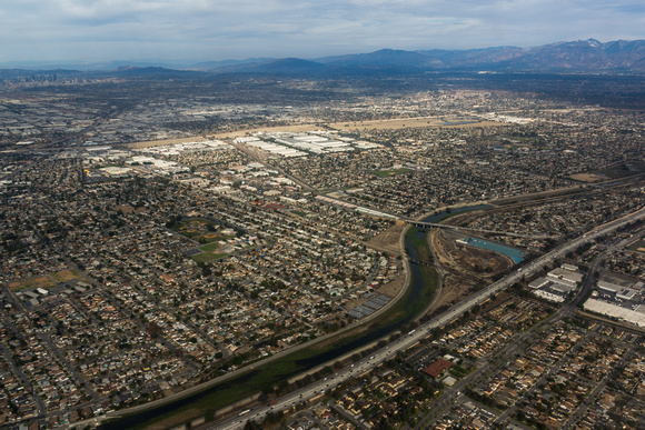 San Gabriel River and Los Angeles