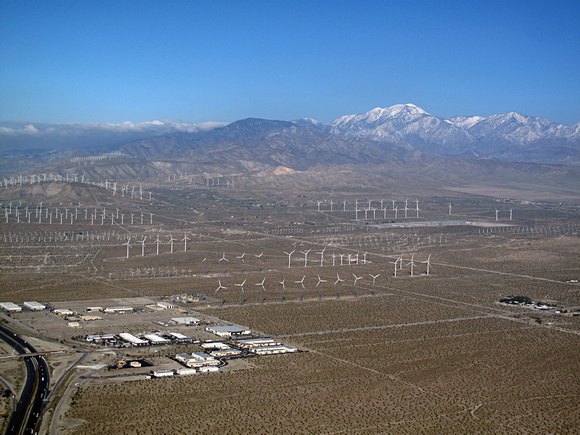 San Gorgonio Wind Farms - near Palm Springs, California - Coachella Valley