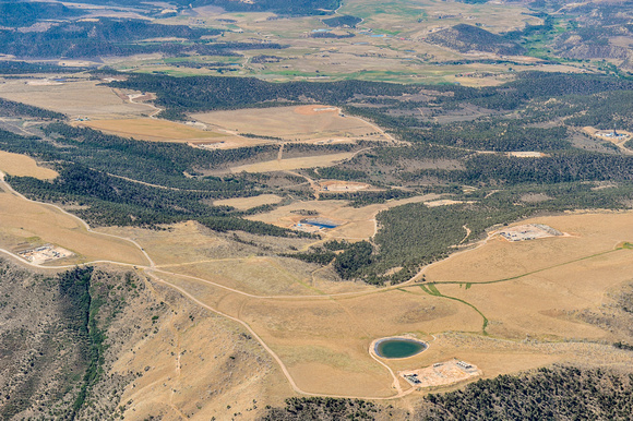 Colorado - Grassy Mesa - Oil and Gas pads