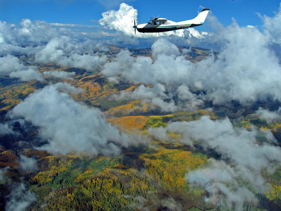 761EX over Colorado