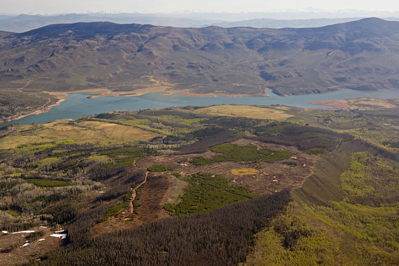 Williams Fork above Green Mountain Reservoir (Clearcutting)