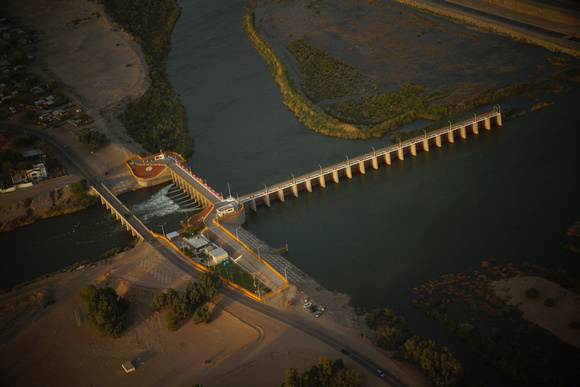 A historic pulse flow for the Colorado River is released at Morales Dam