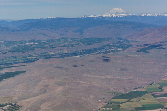Yakima, WA with Mt. Rainier in background