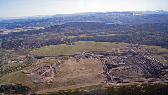 Hollow Coal Strip Mine in Alton, Utah
