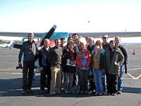 Flight Across America Students, EcoFlight team, Mike Eisenfeld (SJCA) and members of Navajo Nation.