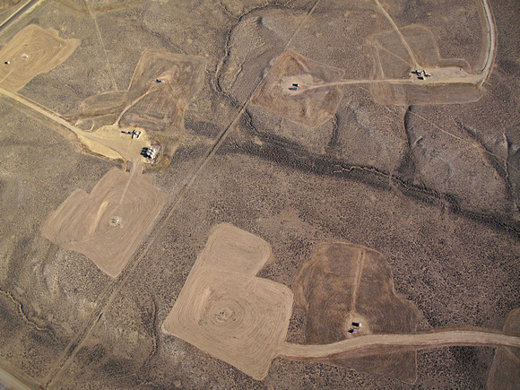 Jonah, WY - Oil and Gas Pads