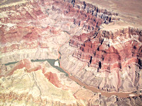 The Little Colorado joins the Colorado River in the Grand Canyon