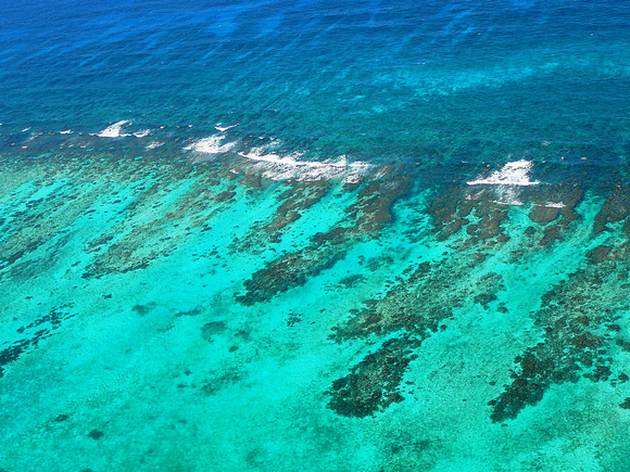 Belize Barrier Reef – © Jane Pargiter/EcoFlight