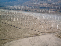 San Gorgonio Wind Farms - near Palm Springs, California - Coachella Valley