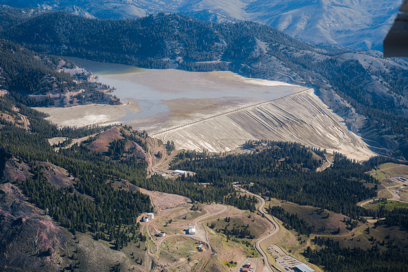 Thompson Creek Mine tailings dam, Idaho