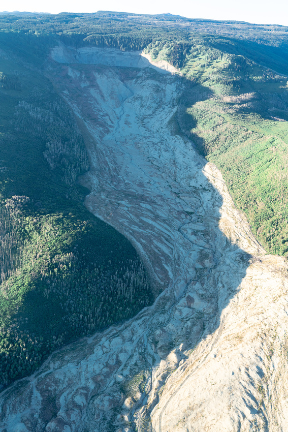 Landslide Vega Reservoir