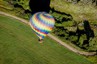 Hot air balloon near Aspen Airport