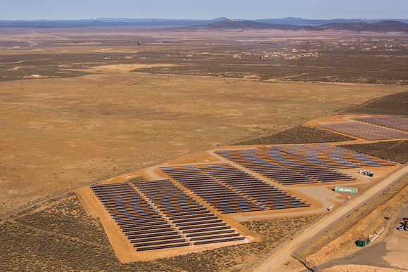 Solar Facility near Taos Airport