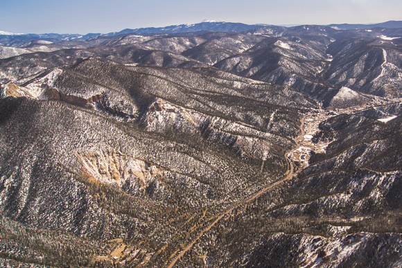 Columbine Hondo WSA on right of canyon