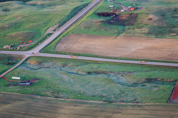 North Dakota, Williston - Bakken - Oil and Gas trucks