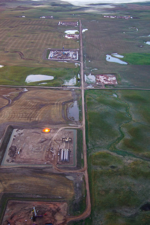 North Dakota, Williston - Bakken - Oil and Gas flaring