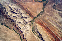 Dinosaur National Monument with state lands in triangular space on right