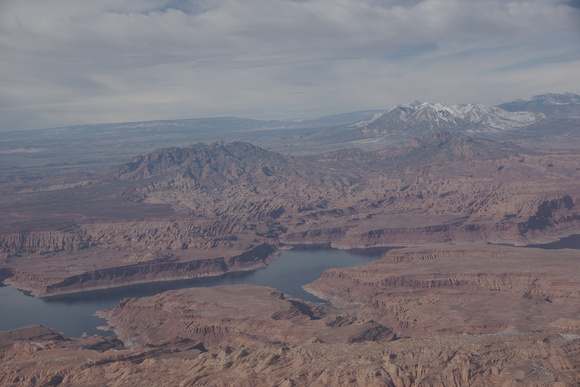 Mt Ellsworth and Mt Holmes behind Lake Powell (1 of 1)
