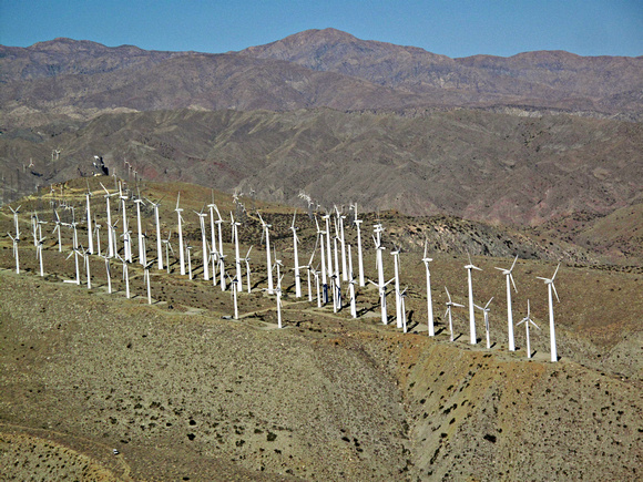 Palm Springs, CA - Wind Turbines
