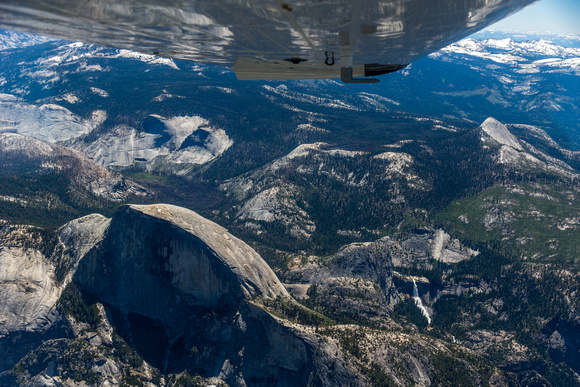 Half Dome Emerald Falls Yosemite National Park-2