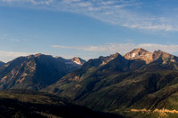 Chair Mountain and Ragged peak