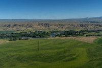 Livingston, MT Farmlands and Yellowstone River