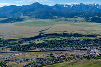 Livingston, MT Urban Area and Yellowstone River