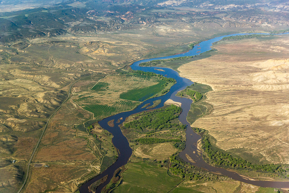 Confluence of Little Snake and Yampa Rivers