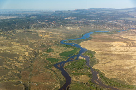Confluence of the Little Snake and the Yampa Rivers
