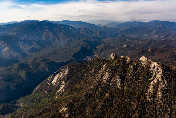 The Needs looking south to Kern River Valley - Stormy Canyon and Cannell Peak Potential Wildernesses