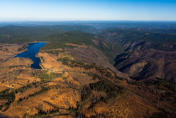 Stumpy Meadows Lake Kings Fire South