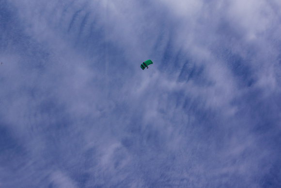 Hurricane, Utah - Parachutist