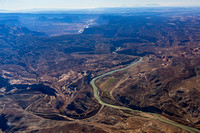 Confluence Dolores and Colorado Rivers