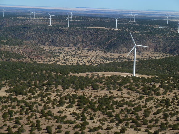 Aragonne Mesa Wind Farm, Santa Rosa, New Mexico