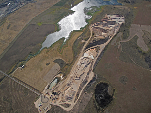 Silica from this mine is used at Monsanto's elemental phosphate plant