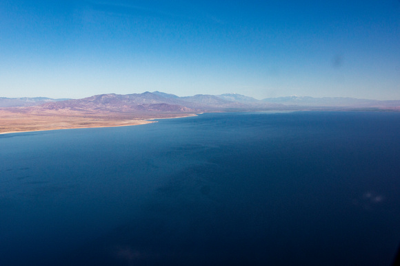 Salton Sea looking towards Santa Rosa San Jacinto Mountains