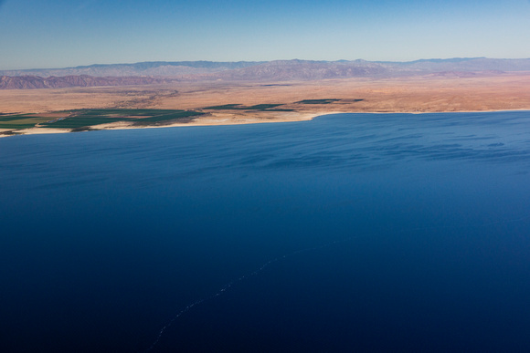 Southwestern shore of Salton Sea