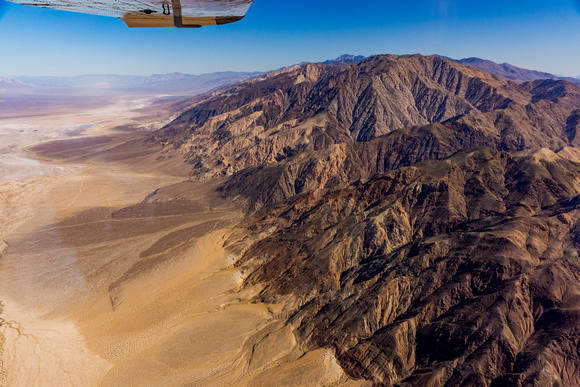Panamint Valley left and Manly Peak Wilderness_